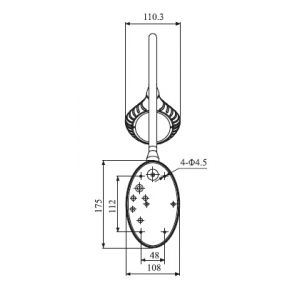 LED chart Light AC100 220V 6W